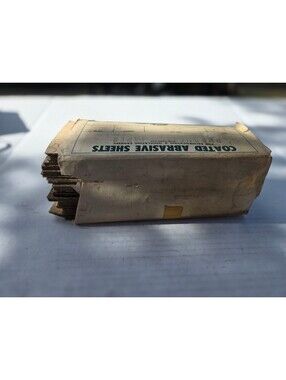 Vintage 3M Minnesota Mining & Manufacturing Canada Abrasive Sheets 3x8 Sandpaper